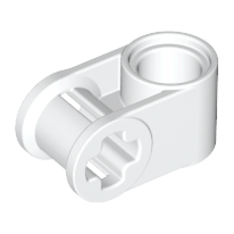 Technic, As en Pin Koppeling Loodrecht White